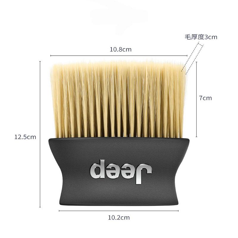 1Pcs Dust Removal Brush Car Air Vent Cleaning Dusting Collector For Jeep Grand Cherokee Wrangler JK Gladiator Compass Renegade AKW1