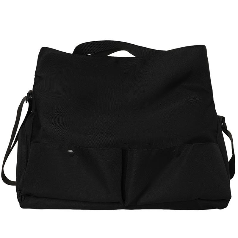 

Versatile Men s Crossbody Bag, Casual Large Capacity Single Shoulder Trendy Travel Bag, Dry Wet Separation Fitness Bag чёрный