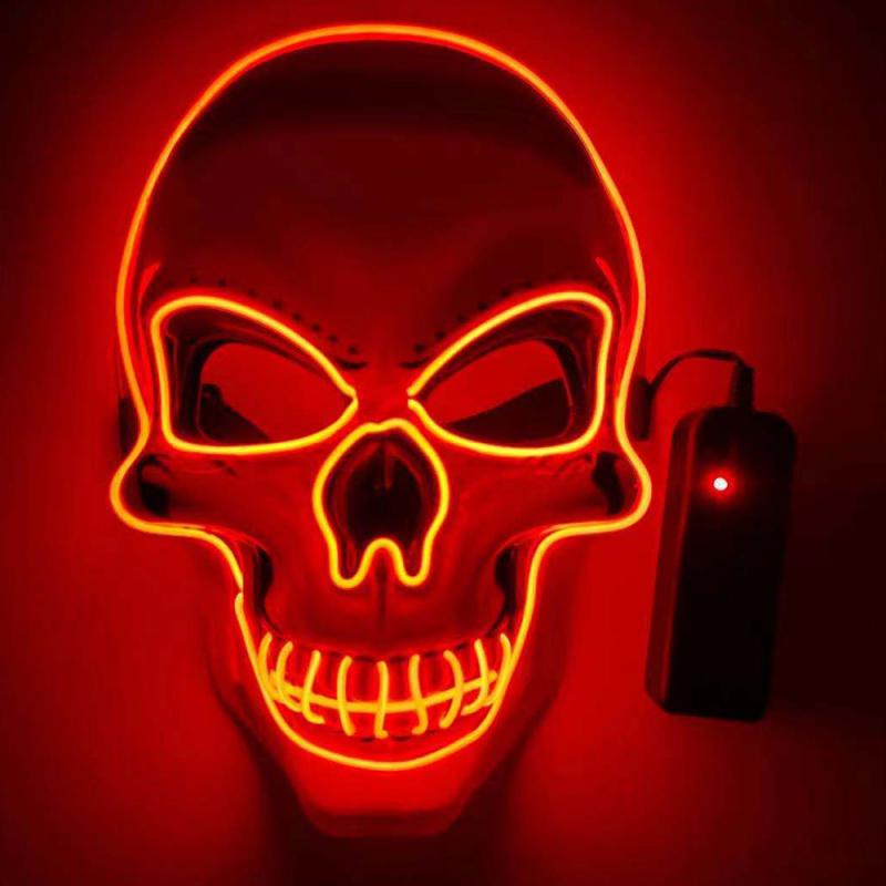 Halloween Mask Latex Mask Skull Mask Horror Decoration Full Head Skull Mask Helmet Movable Jaw Masque Gifts Party Costume Mask
