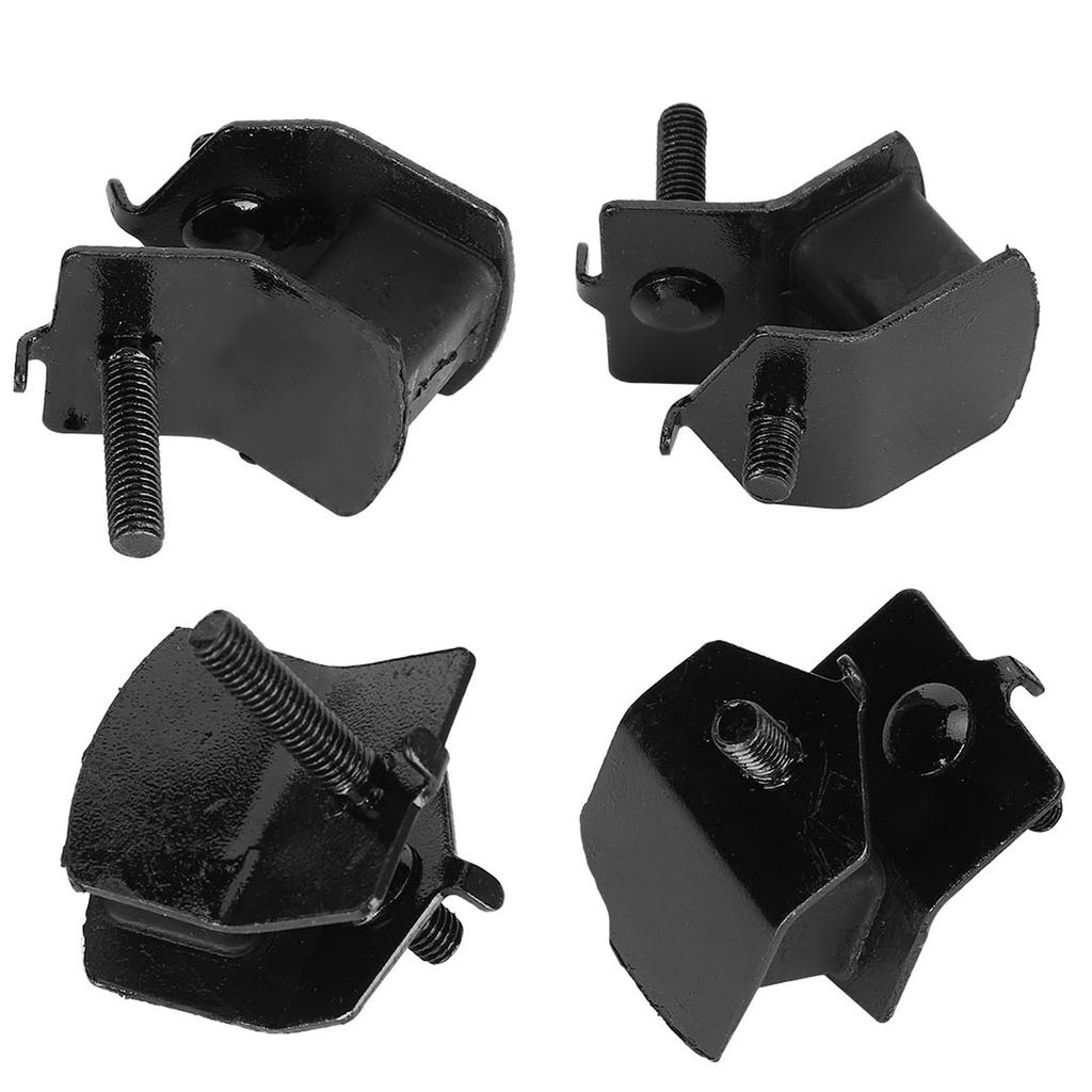 4Pcs Cushion Pads Anti Vibration Foot Rack for Gasoline Engine Generator 168F/170F 2KW-3KW