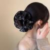 Vintage Plaid Scrunchies Large Hair Tie for Women Aesthetic Casual Weekend Look Fashion Hair Accessory