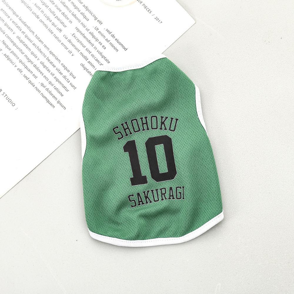 

Dog Clothes, Pet Shirts, Puppies, Basketball Uniforms, Soft Vests, Sleeveless Vests, Cat Clothing XS-2XL 2XL