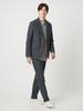 United Arrows Green Label Relaxing Pique Corduroy Narrow Jacket - Stretch - 32221000012 7950 NAVY (79) M