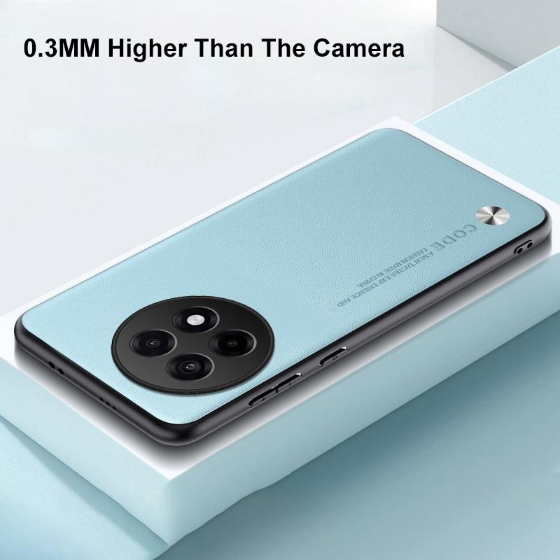 Luxusní pouzdro z PU kůže pro OnePlus Ace 5 Pro Zadní kryt Silikonové Plná ochrana Pouzdro na telefon pro OnePlus 13R 5G One Plus Ace 5