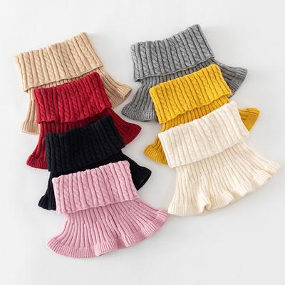Detachable Scarf Windproof Neck Warmer Fashion Knitted Fake Collar