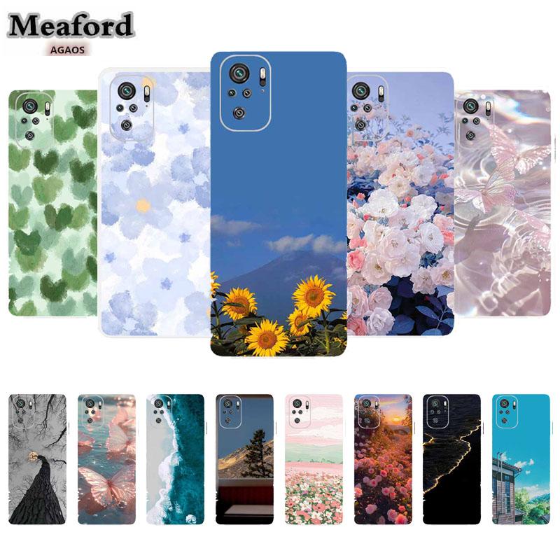 For Poco M5s M5 Phone Case Soft Silicone Back Cover for Xiaomi Poco M5s M 5S M 5 S Protector Transparent Clear Coque Case Fundas