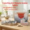 Crane King Old Brand Indoor Mosquito & Insect Repellent Smoke Tablets