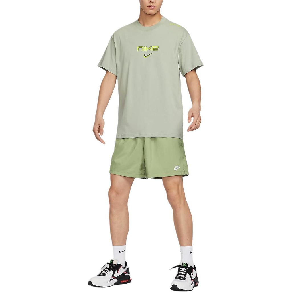 Nike Sportswear Crew Neck Pullover Short Sleeve T-Shirt Men Tops Horizon-Green FZ5416-370