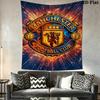 Manchester Crest Pride Tradition Threepiece Set 1 Duvet Cover 2 Pillowcase Without Core Christmas Birthday Gift Bedding Set