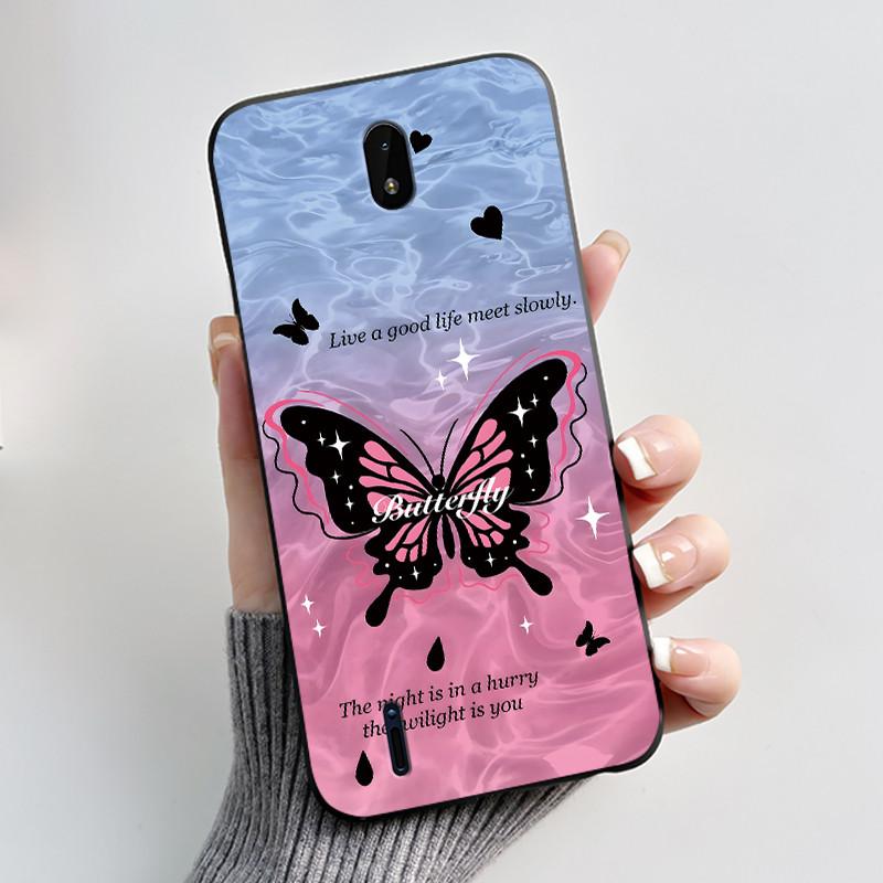 Casing For Nokia C01 Plus TA-1383 TA-1387 C1 2nd Edition Case Aesthetic Fashion Cute Cat Soft Silicone TPU Shockproof Back Cover