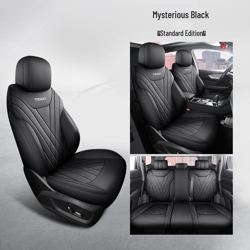 New Model Full Leather Car Seat Cushion for Tiggo 8PLUS/PRO - All-Season Comfort