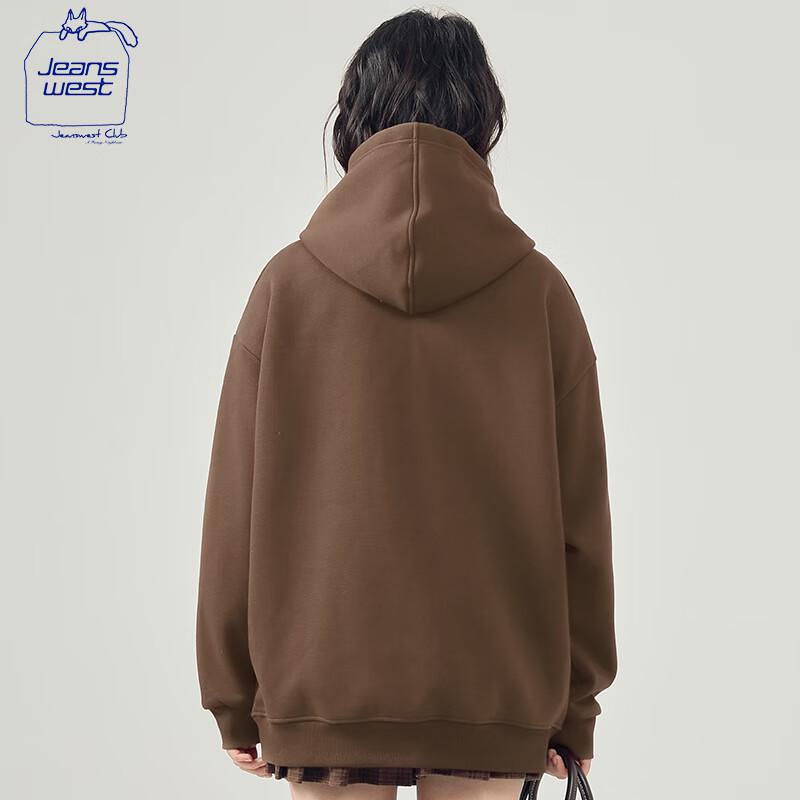 Sweat à capuche unisexe décontracté Jeanswest Club