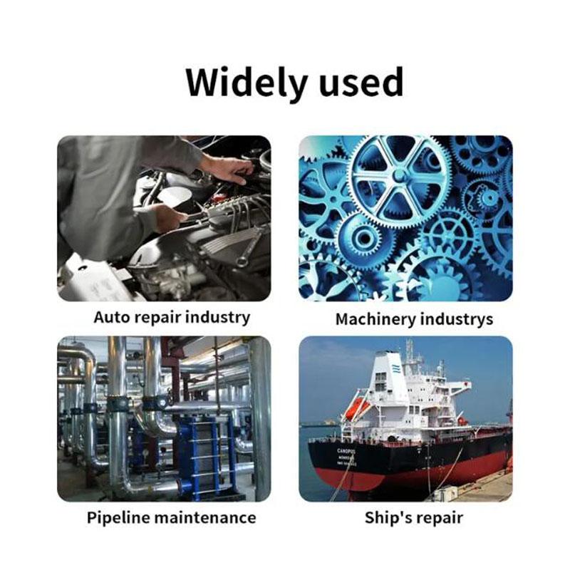 Telescoping Flexible Head Inspection Mirror Car Bottom With Light Adjustable Detection Mirror Magnification Inspection Mirror