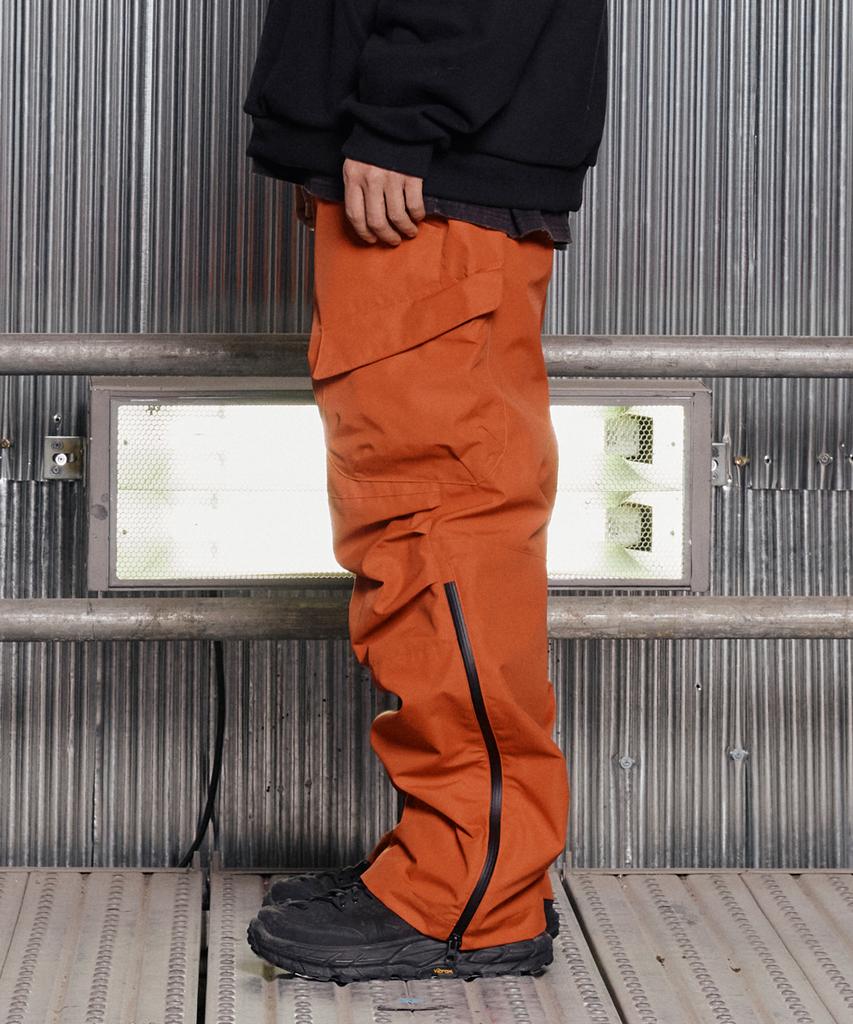 GRAILZ Pintuck Nylon Pants [Dark Orange]