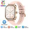 2025 New GPS Track Smart Watch Ladies 466*466 HD Screen Heart Rate Blood Pressure BT Call Smartwatches Women For Android IOS