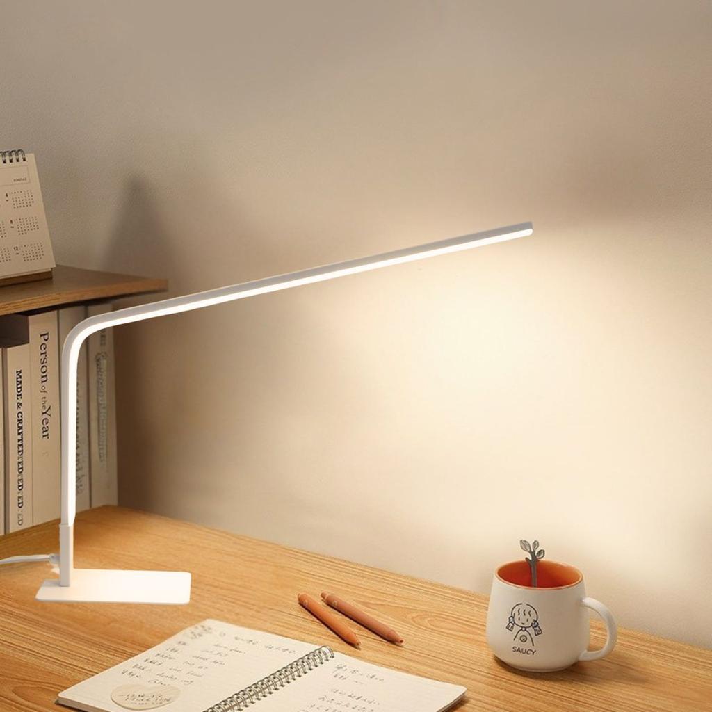 Modern Minimalist Line LED Eye Protection Light, USB Tri Color Light, Bedroom Desk Reading Decoration Lighting