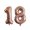 2Pcs 32 Inch Gold Silver Black Blue Red Helium Foil Number Balloon 10 11 12 13 14 15 Happy Birthday Party Decoration Supplies 5
