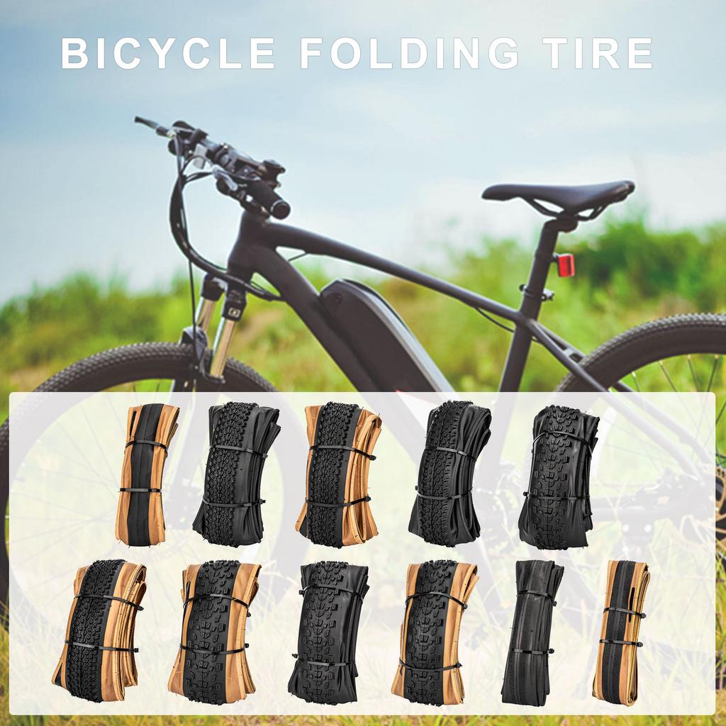 Bicycles Foldable Tires Cycling High Performances Tire 60TPI Puncture Resistant Tires Wear Resistant Trail Bike Tyre