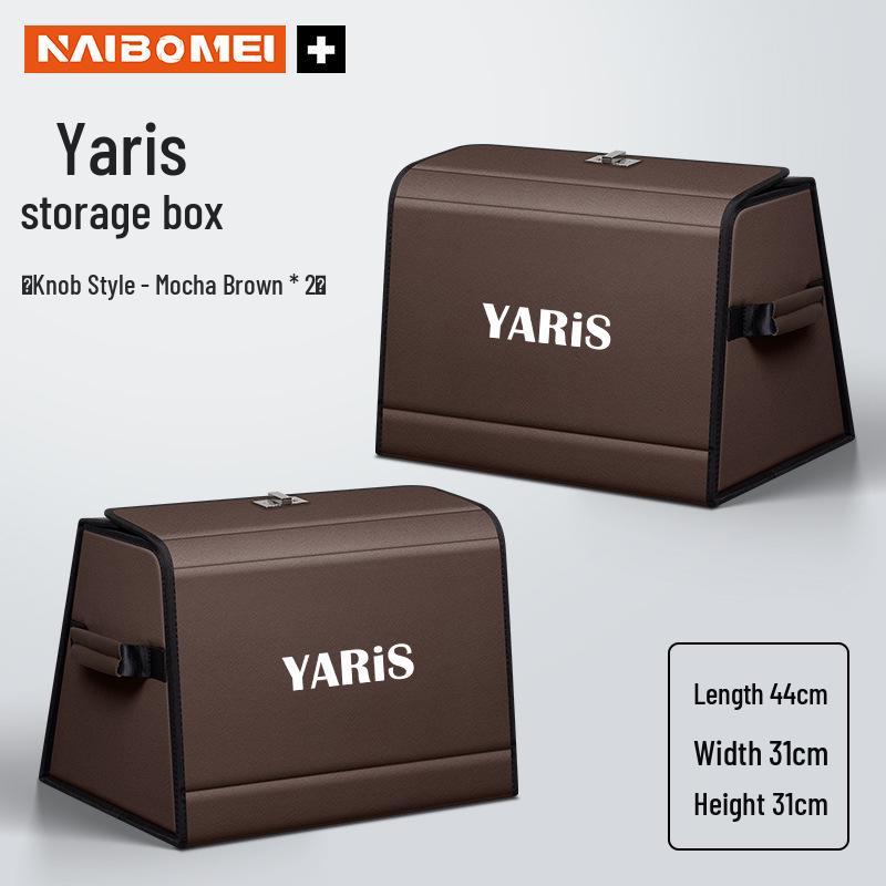 Toyota Yaris Rear Trunk Storage Organizer Box