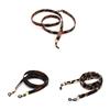 Leopard Print Eyewear Chain For Women With Fabric Material And Geometric Line Design