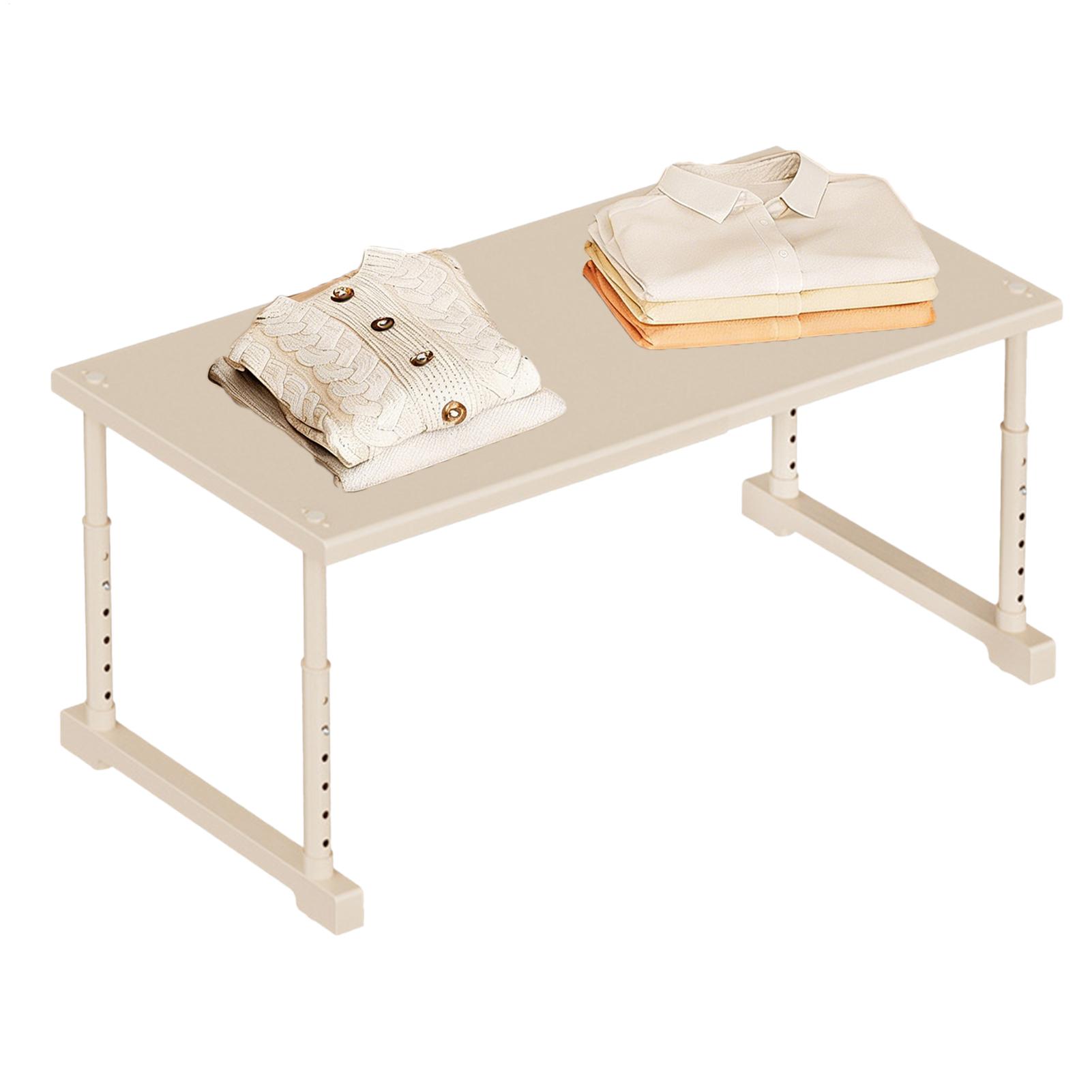 Scalable Cabinet Organizer Shelf Stackable Carbon Steel Adjustable Cabinet Organizer Closet Shelves For Kitchen Bathroom CN