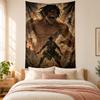 Tapestry Attack on Titan wysokiej jakości do dekoracji salonu sypialni ścian akademika idealne jako dekoracja ścienna do sypialni lub prezent świąteczny