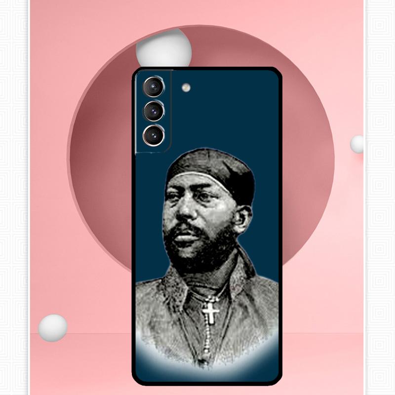 

Emperor Menelik II of Ethiopia Case For Samsung Galaxy S24 S23 Ultra S22 S20 FE S21 FE Note 10 20 S8 S9 S10 Plus Cover Galaxy S10