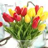 Decorative Life 10Pcs/Set Artificial Tulip Flowers Home Wedding Party Decor Gift Photograph Prop