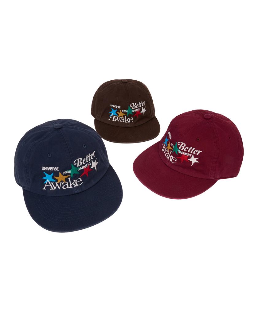 Yunibeoseugameonteu Multi Star Washed Cap_Burgundy