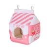 Thickened Hamster Cotton Nest Plush Pet Sleeping Nest Guinea Pig Bed  Small Pet