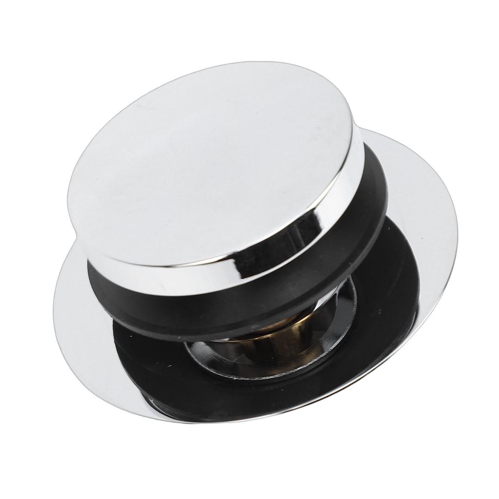 Tip Toe Bath Drain Stopper Copper Universal Sink Drain Strainer Hair Catcher for 1.38 Inch 1.5 Inch Basin Drain Holes