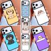 Cartoon Shih Tzu Dog Phone Case for iPhone 16e 15 14 13 12 17 Pro Max Plus Air 17pro Cover Coque