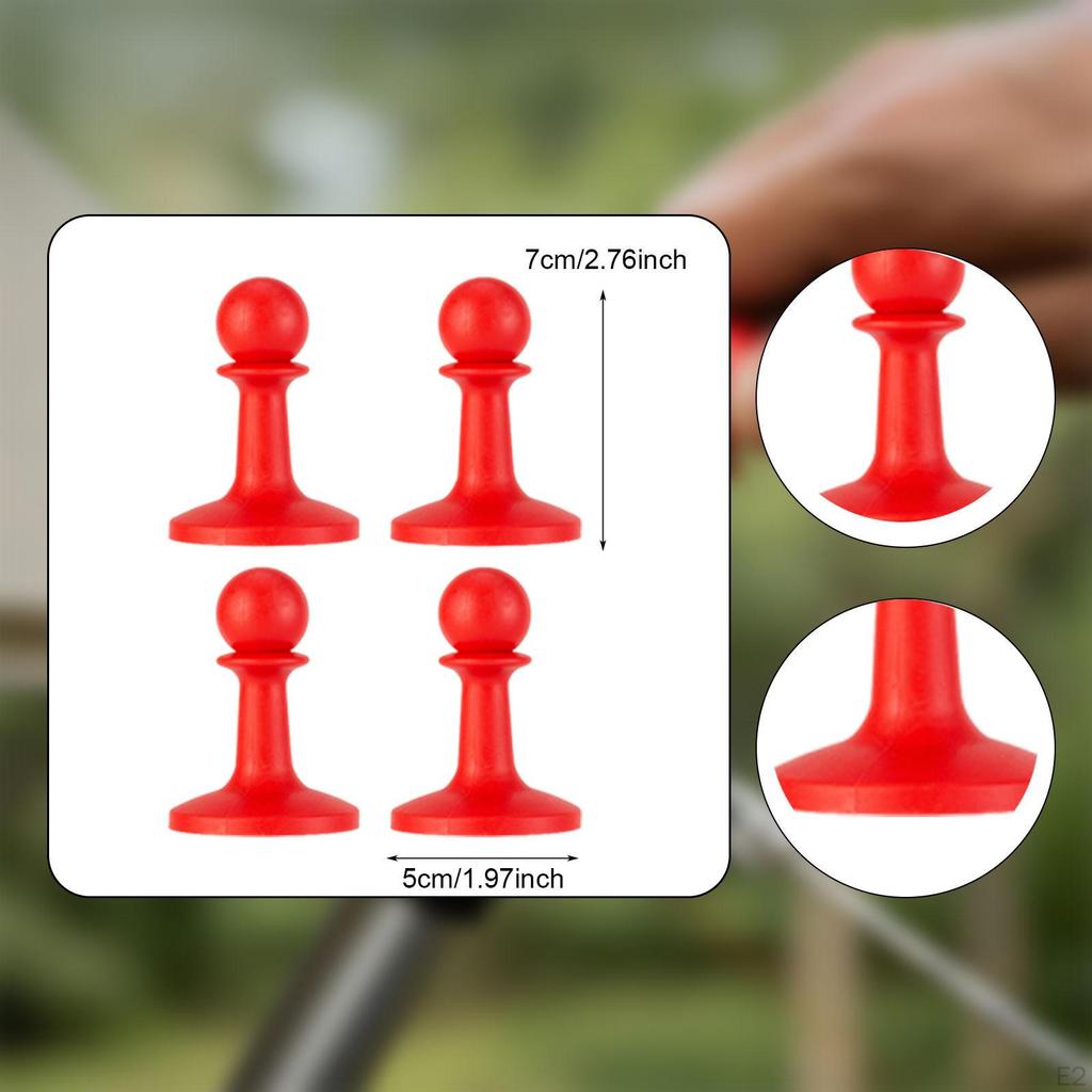 Cap High Performance Sturdy Tent Pole Tip Protector Tarp Grabber for Hiking Travel Lovers