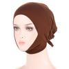 Multicolor Elastic Milk Silk Snood Hat - Adjustable Hair-Hiding Headscarf