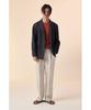 IOLO Relax Linen Double-Pleat Pants_Oatmeal