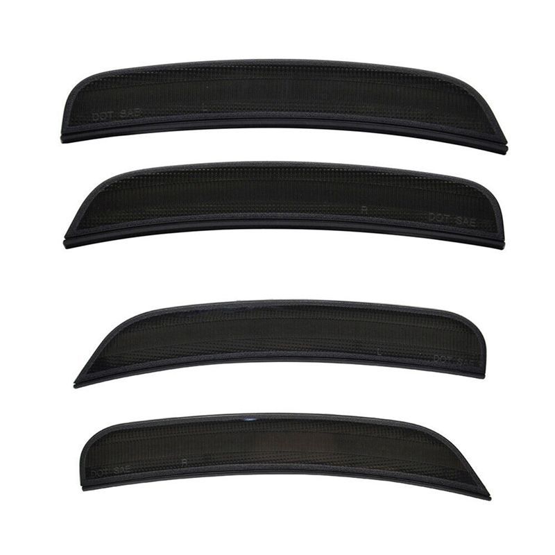 Powerful Car Front & Rear Side Marker Lights LED Front & Rear Side Marker Lights For 300 300S 2015- Smoked