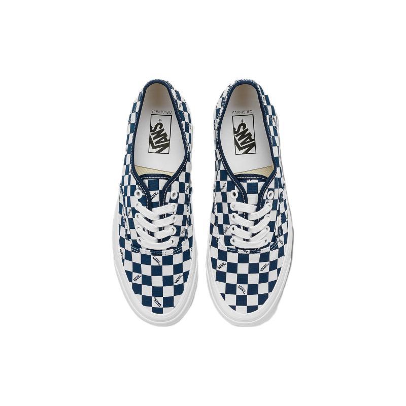 Vans Vault Og Authentic Lx Checkerboard Blue White Vans VN0A5FBDLKZ