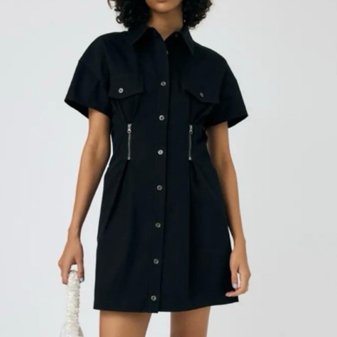 moussy One Piece WAIST ZIP UP Dress
