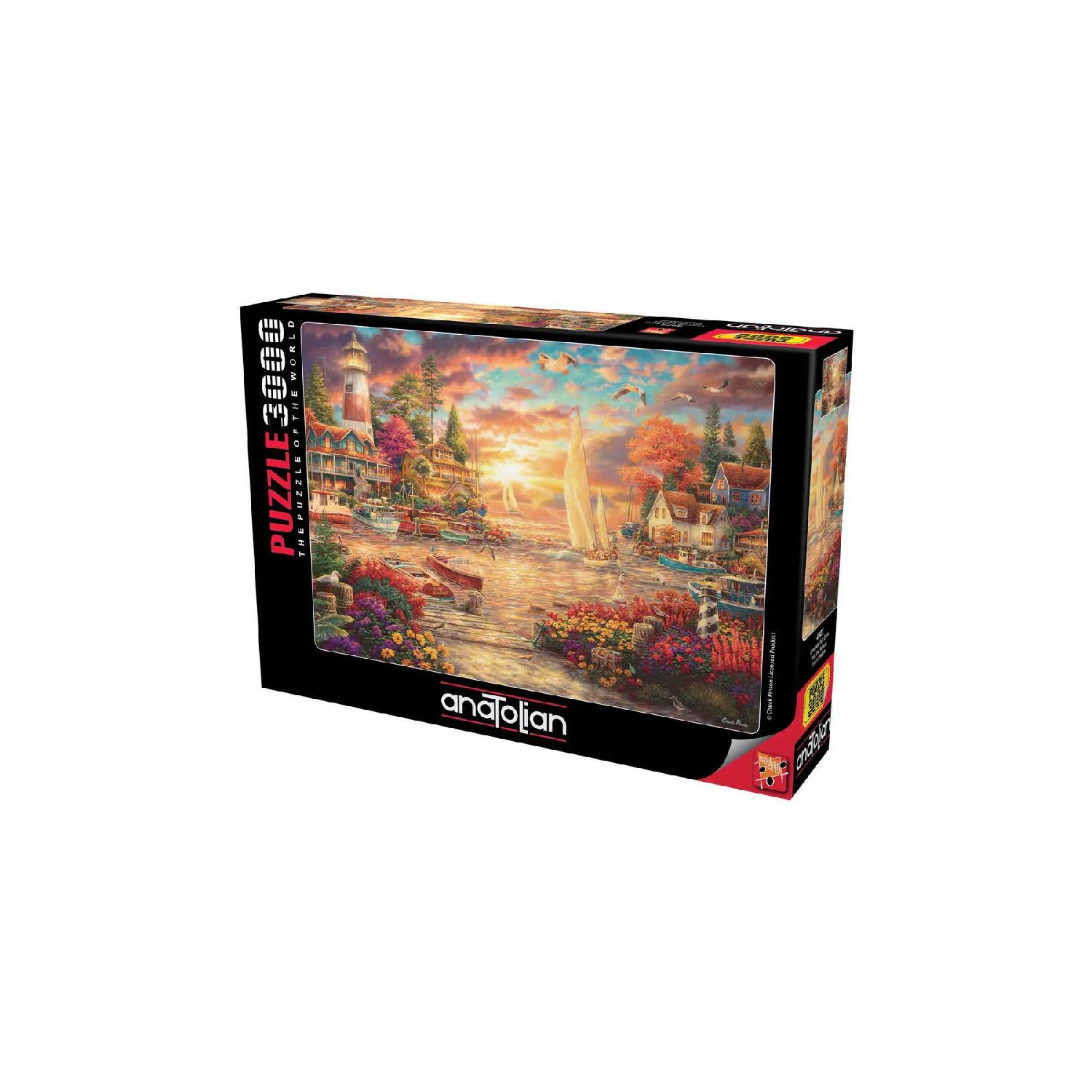 

3000 Parts Puzzle / End Of Day In Port - Code: 4922