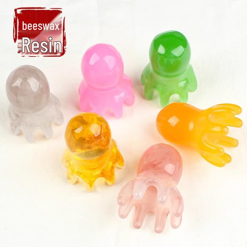 Newcomer Exclusive: 0.01 Shipping - Portable Octopus Massage Comb for Head Therapy