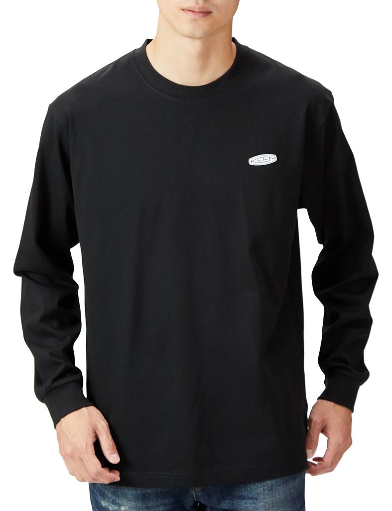 Keen OC/RP LOGO LS TEE BLACK/WHITE L