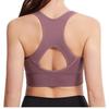 Shockproof Zipper High Impact Support Sports Bra for Women Plus Size Workout Running Yoga Bodybuilding Top