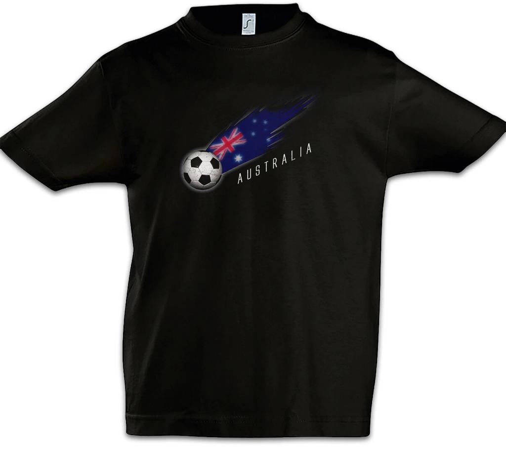 Australia Football Comet I Kids Boys T-Shirt Flag Football Australia Flag-