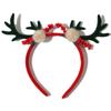 Plastic Antlers Headband Fawn Horn Christmas Elf Headband Christmas Headband  Ladies