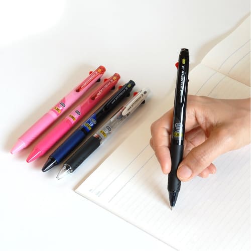Mitsubishi Pencil 3 Color Ballpoint Pen Jet Stream 0.38 Rose Pink Easy To Write SXE340038.66