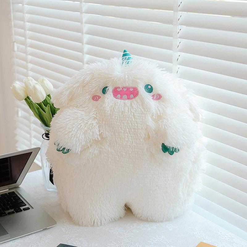 Cartoon Big-Eyed Monster Plush Doll: Children's Pillow Toy Gift
