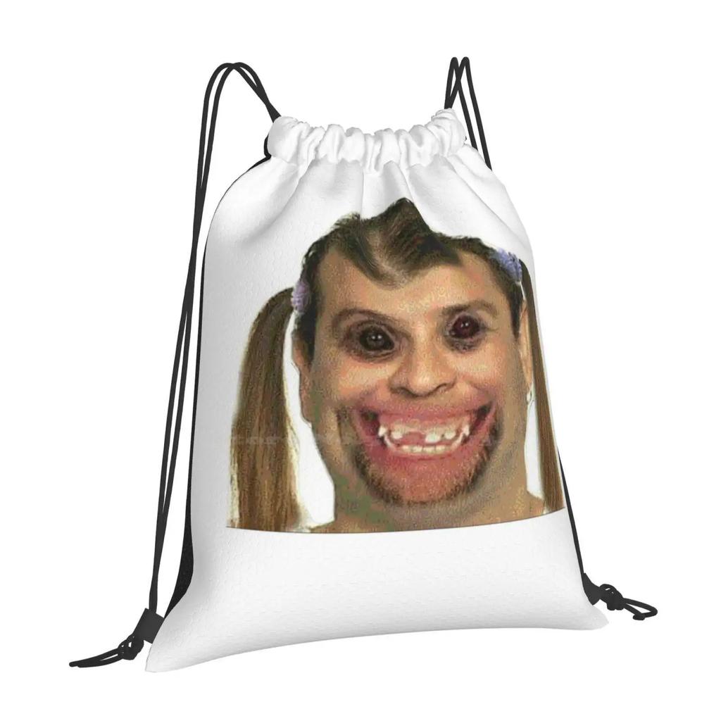 Creepy Ugly Guy Meme Pattern Design Bagpack School Bags Creepy Ugly Guy Meme Try Not To Laugh Meme Old Meme Classic Meme Meme