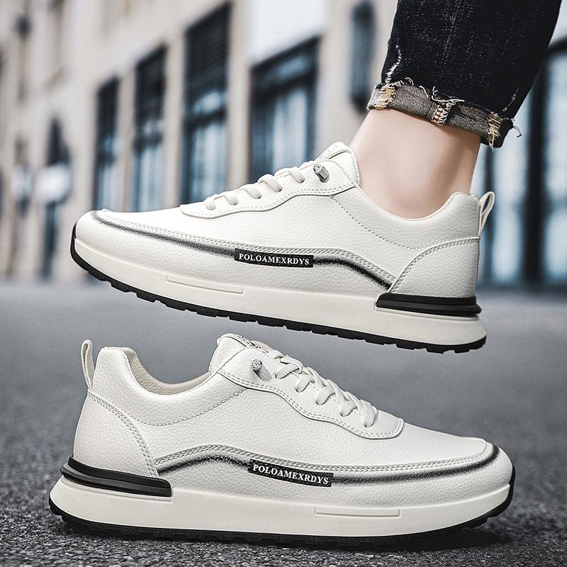 Fashion Men's Casual Shoes Breathable Retro Flat Shoes Zapatillas Hombre Men Lace-up Trainers Running Outdoor Sneakers Big Size