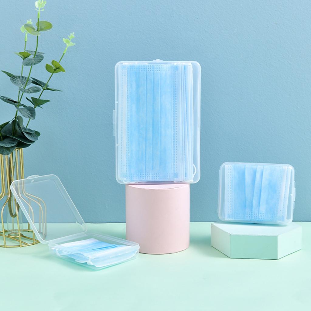 Carrying Mask Storage Box Moisture Proof Cleaning Box Filter Convenient Clean