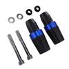 Motorcycle Frame Slider ABS and Metal Motorcycle Anti Crash Protector Replacement for MT07 2014 2025